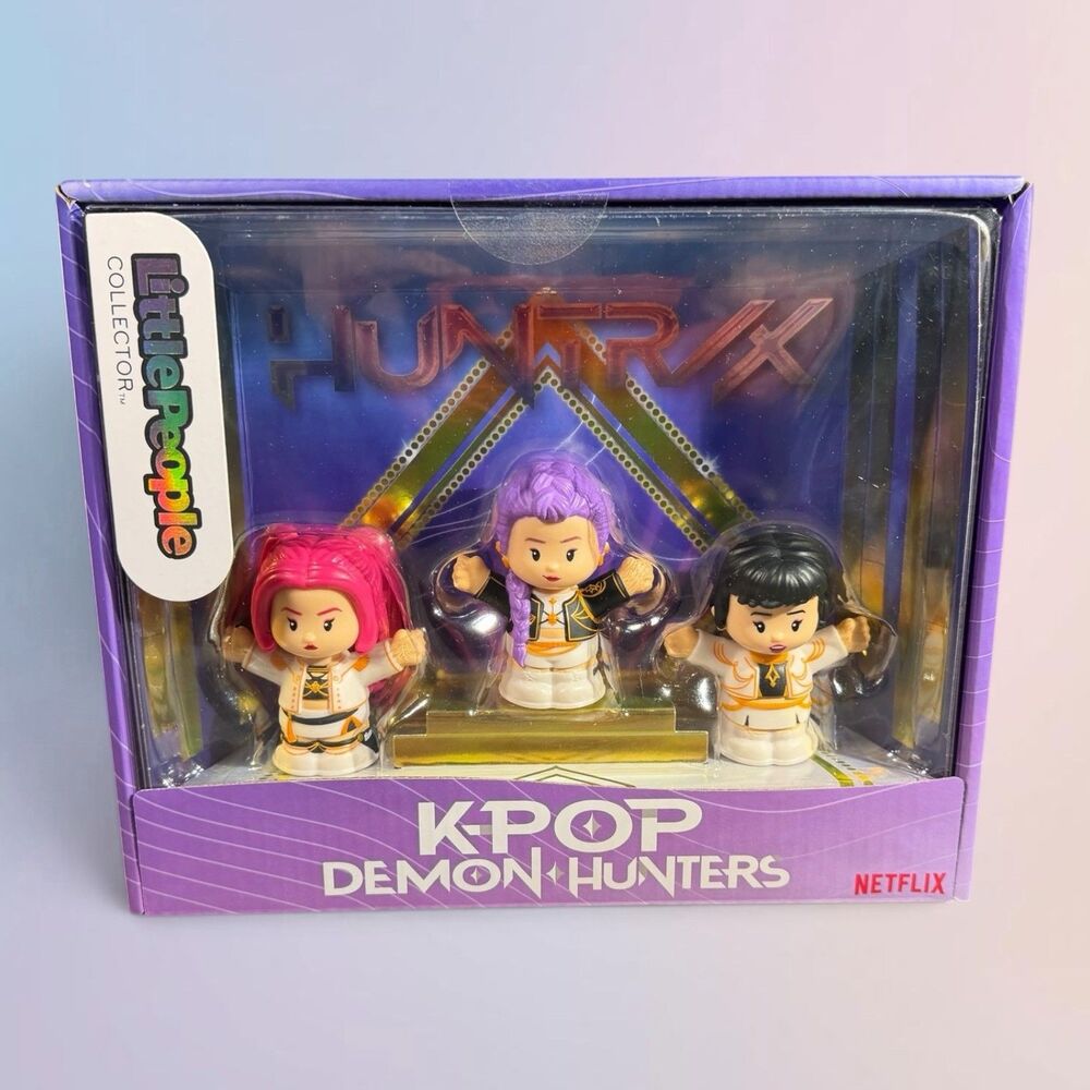Fisher Price KPop Demon Hunters HUNTR/X Little People Collector JRM87